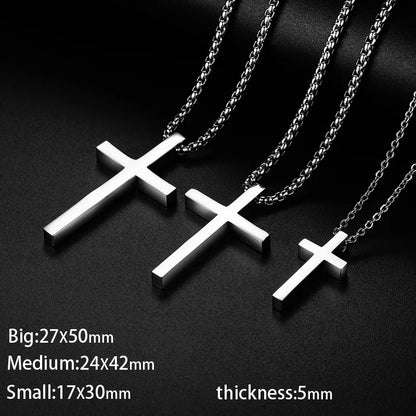 Eternal Faith Cross Pendant