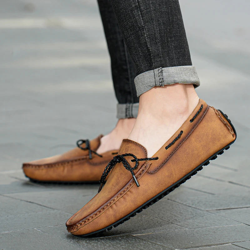 Men's High-Quality Genuine Leather Loafers