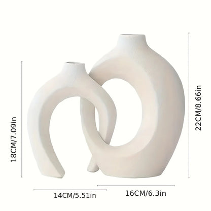 Aldrin Ceramic Vase Set