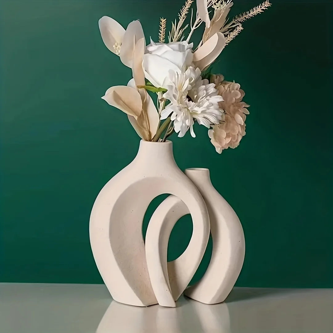 Aldrin Ceramic Vase Set