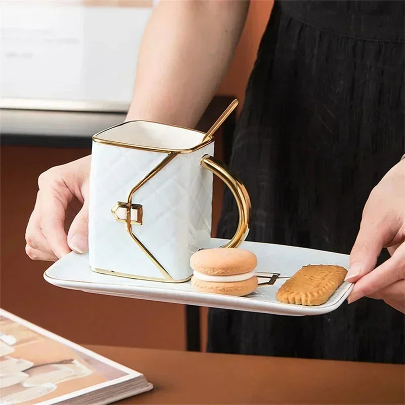 Lux Handbag Mug Set