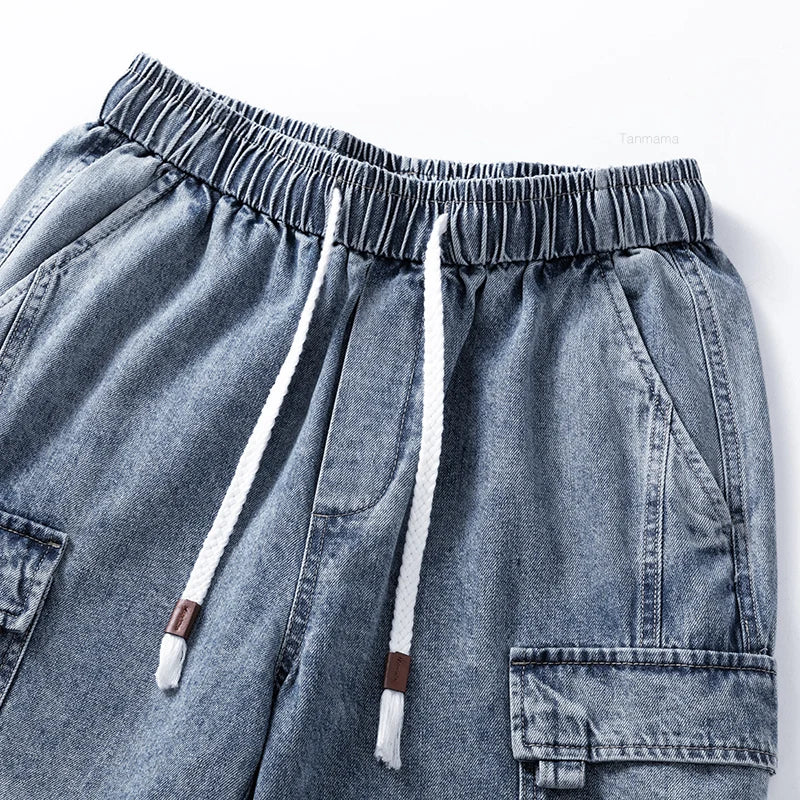 Aldrin Spade Relaxed Denim Shorts