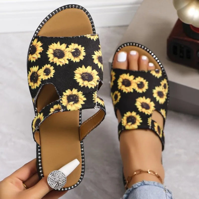 Sunflower Slippers