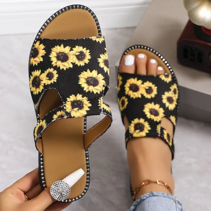 Sunflower Slippers